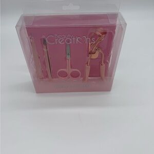 Beauty Creations Pink Brow & Lash Tool Kit